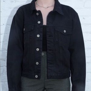 BRANDY MELVILLE BLACK DENIM JACKET